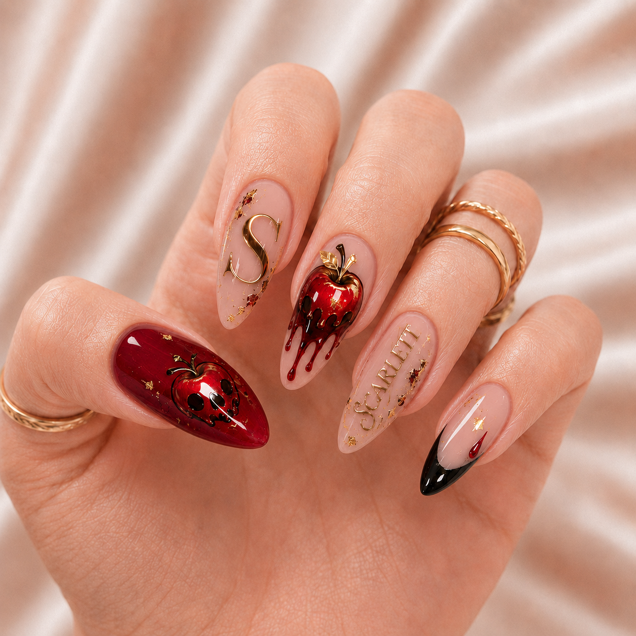 Poison Apple - Personalized Press-On Nails