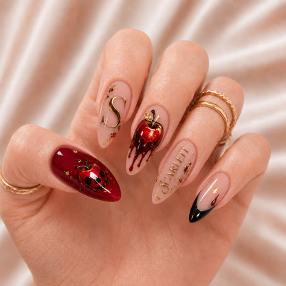 Poison Apple - Personalized Press-On Nails