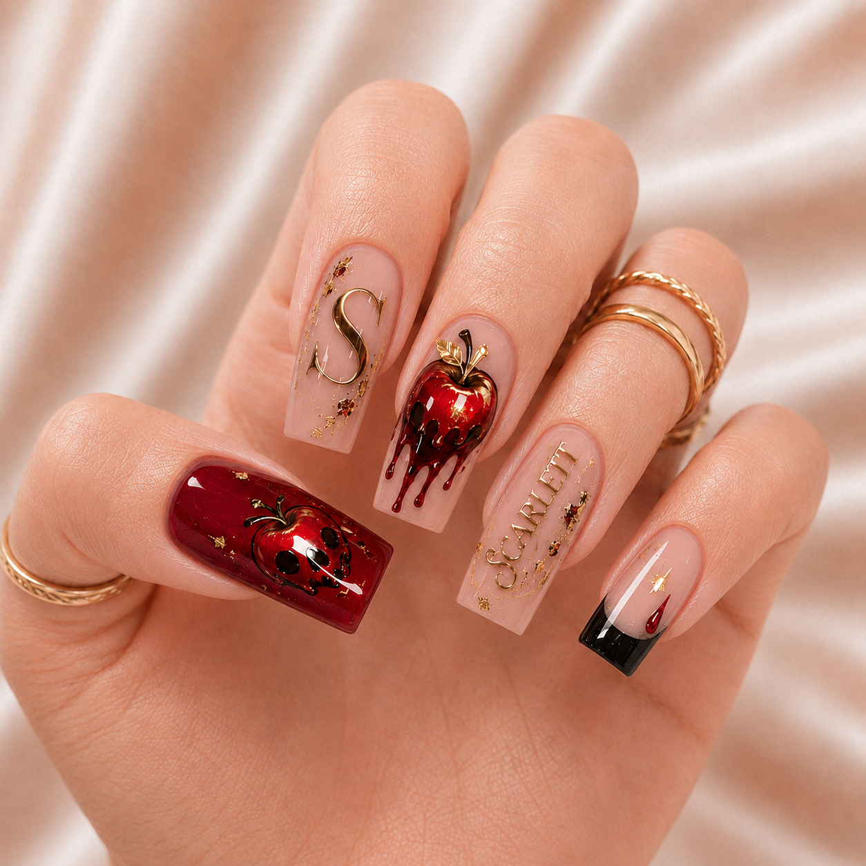 Poison Apple - Personalized Press-On Nails