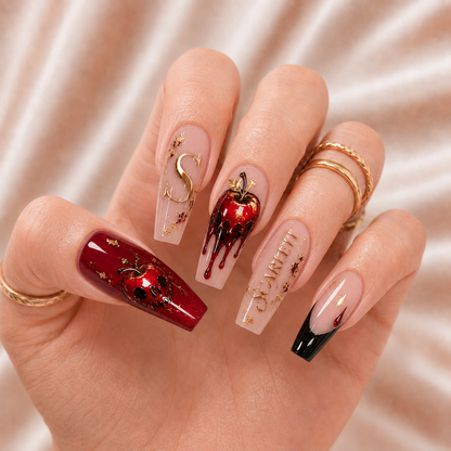 Poison Apple - Personalized Press-On Nails