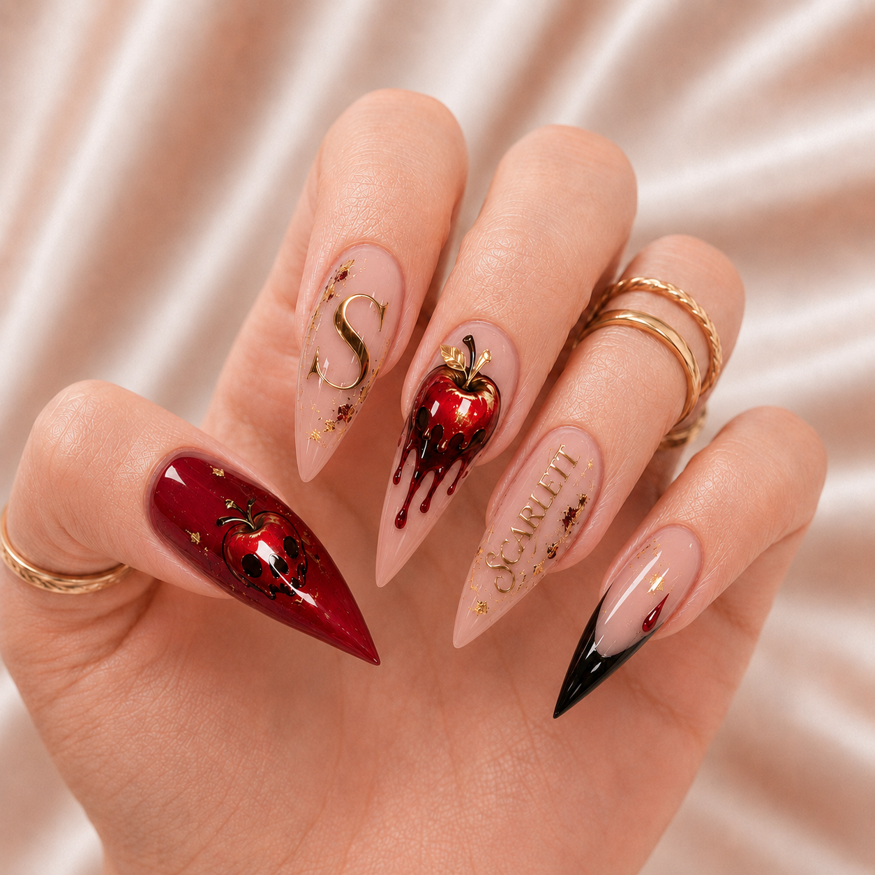 Poison Apple - Personalized Press-On Nails