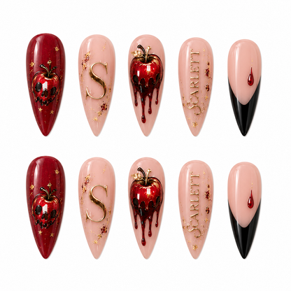 Poison Apple - Personalized Press-On Nails