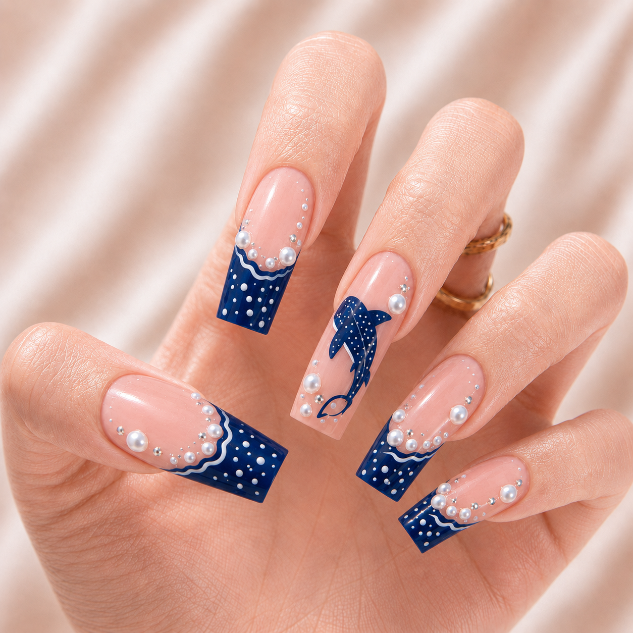 Whale Shark - Press-On Nails