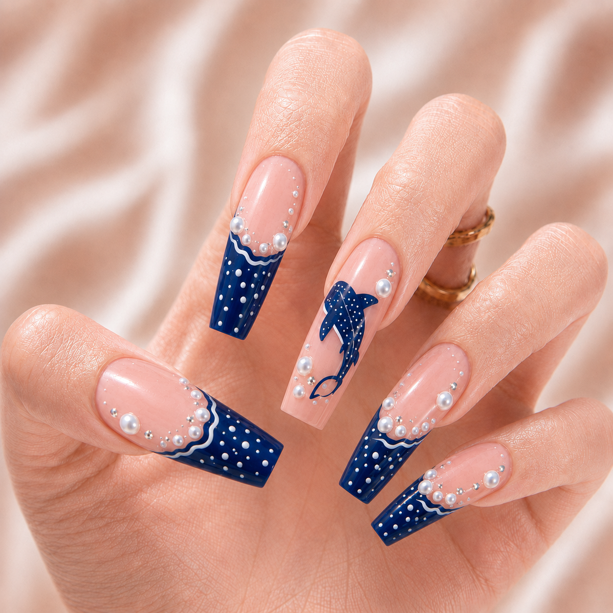 Whale Shark - Press-On Nails