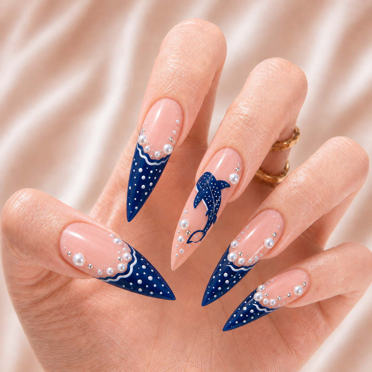 Whale Shark - Press-On Nails