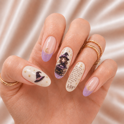 Little Witch - Personalized Press-On Nails