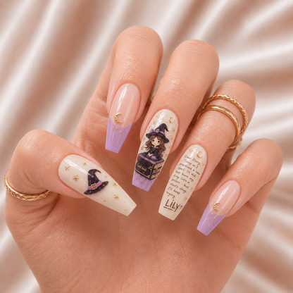 Little Witch - Personalized Press-On Nails