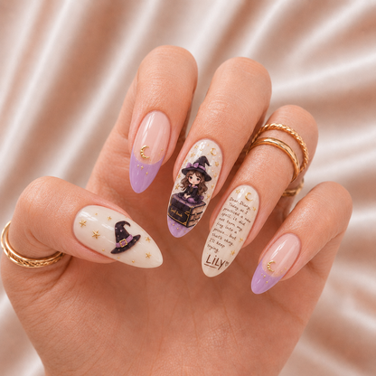 Little Witch - Personalized Press-On Nails