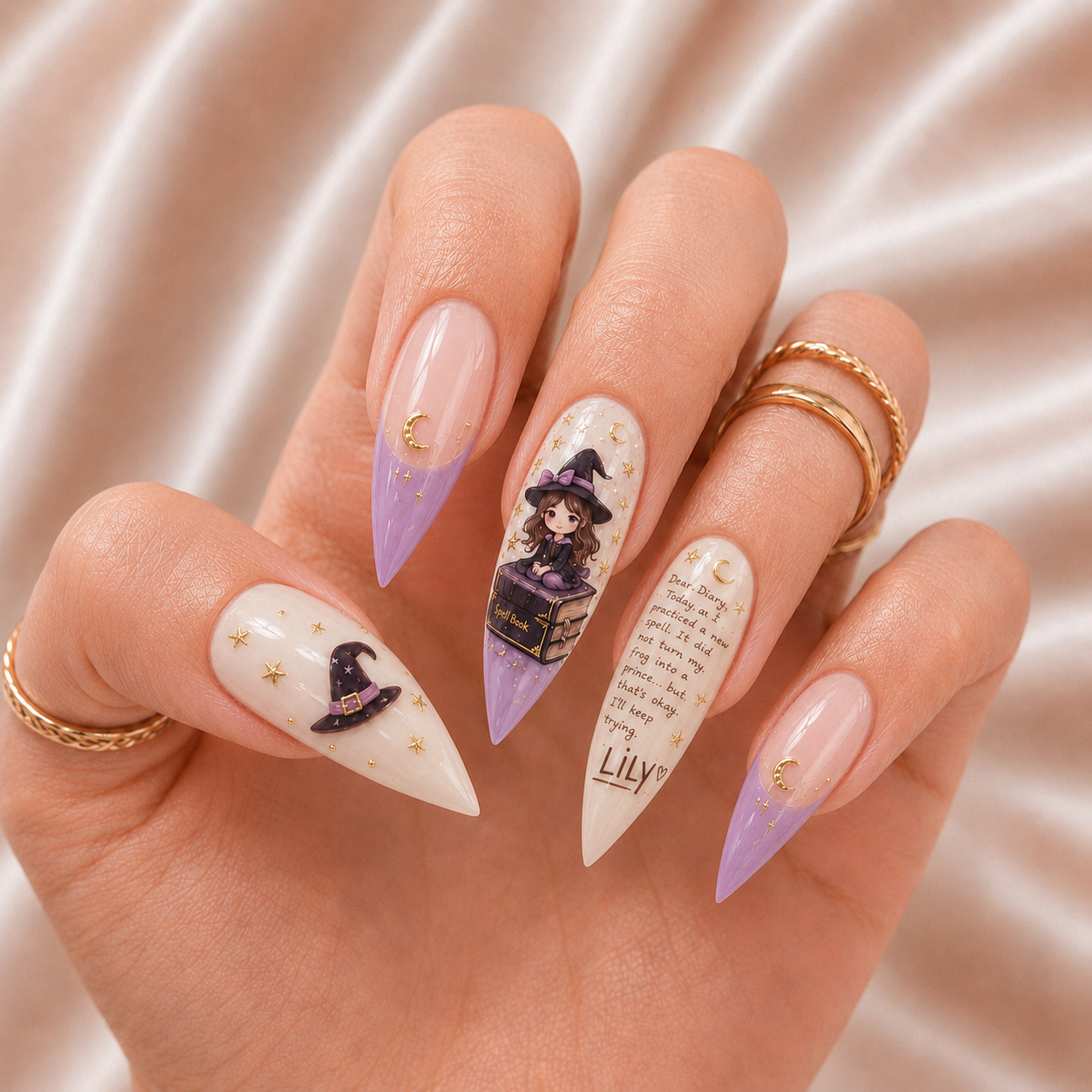 Little Witch - Personalized Press-On Nails
