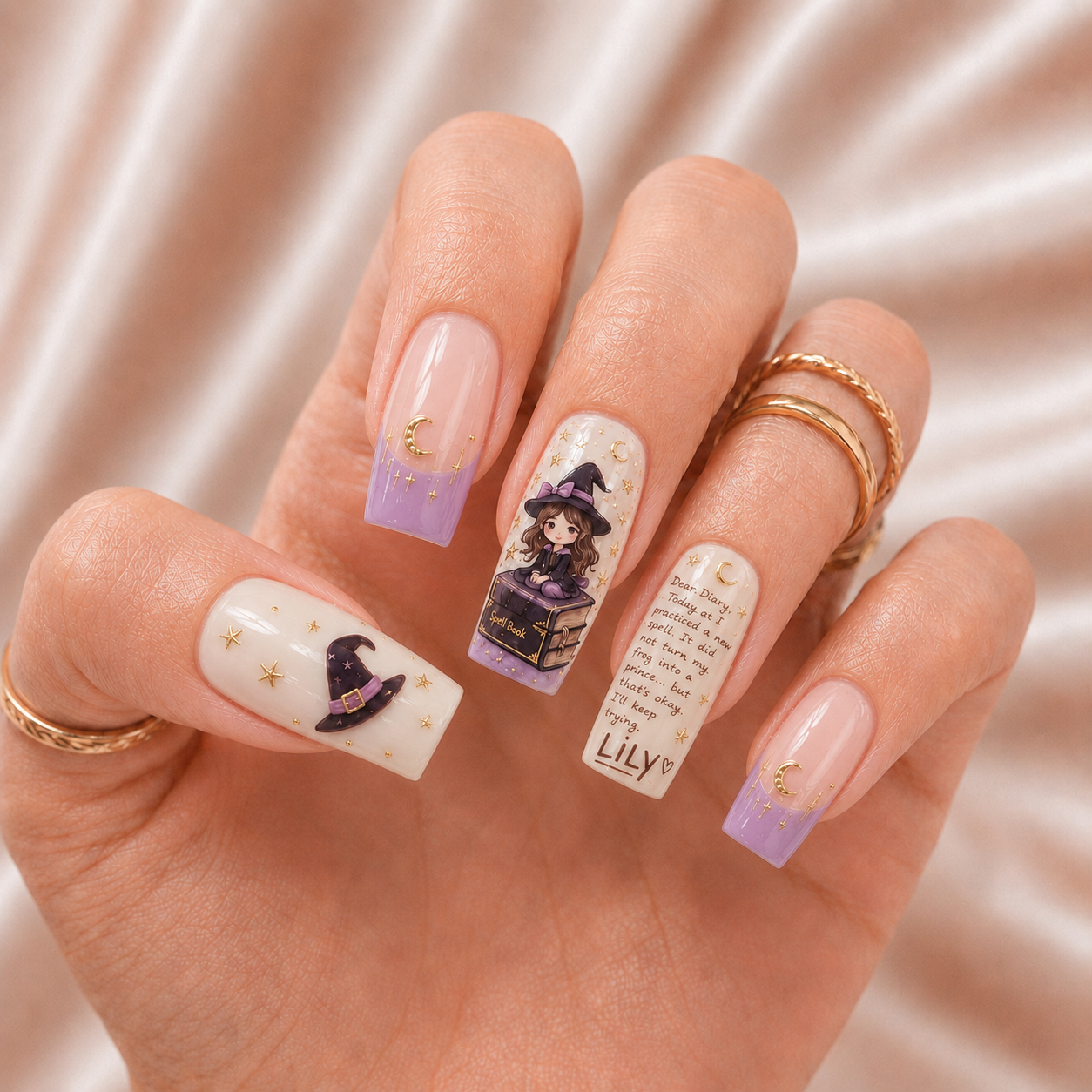 Little Witch - Personalized Press-On Nails