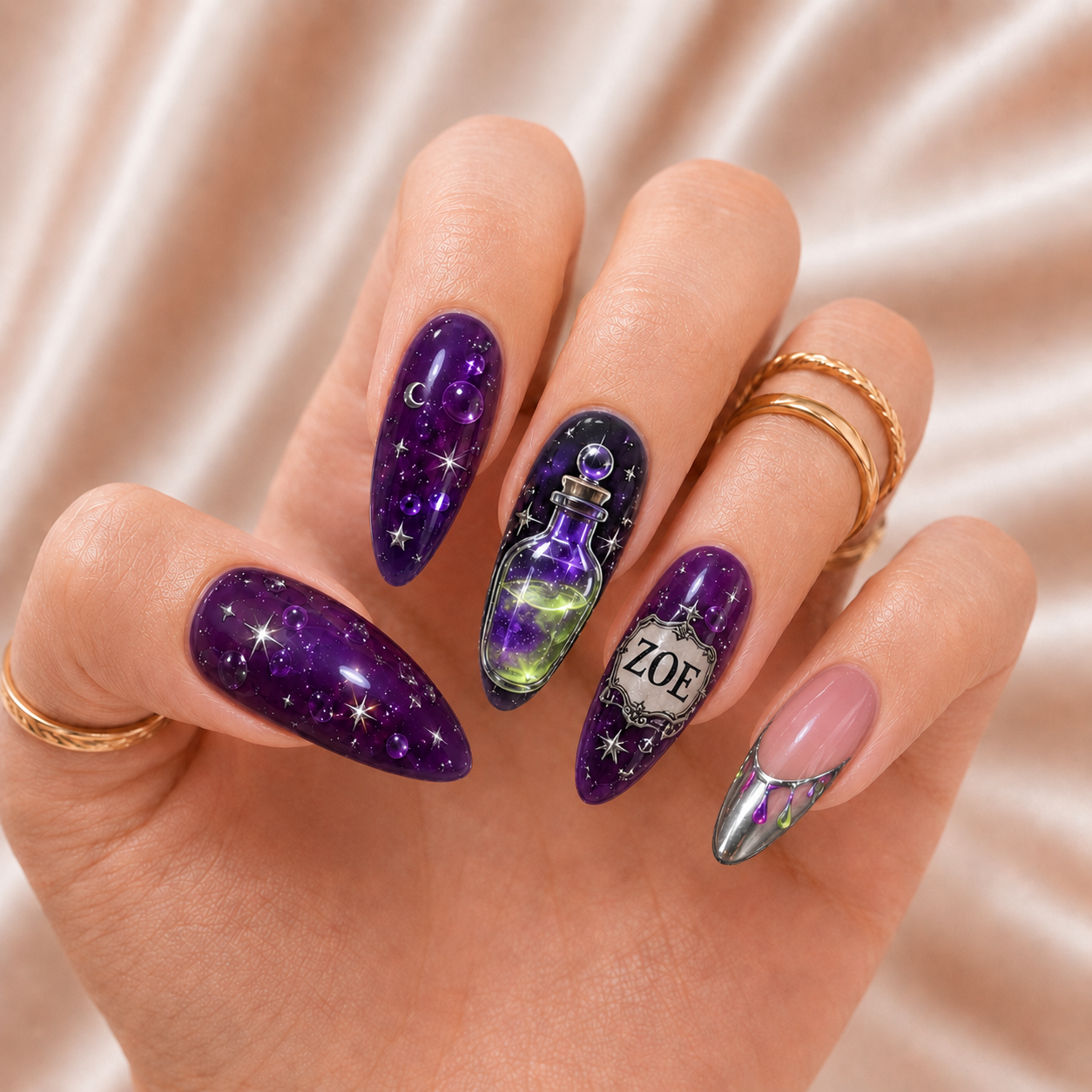 Magic Elixir – Personalized Press-On Nails