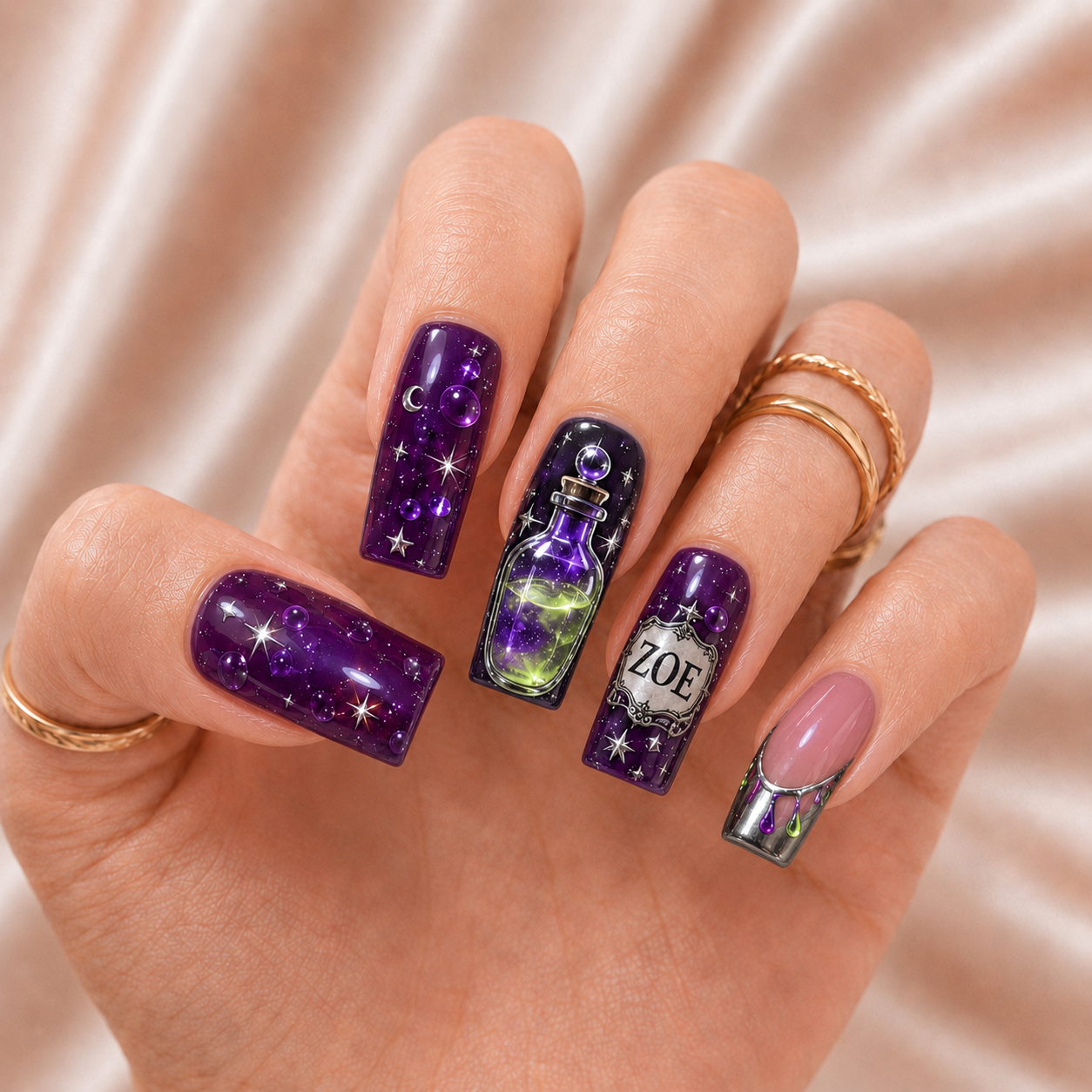 Magic Elixir – Personalized Press-On Nails