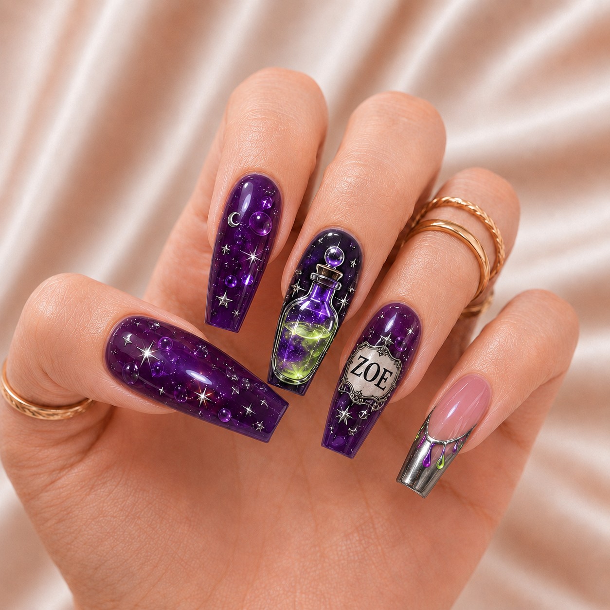 Magic Elixir – Personalized Press-On Nails