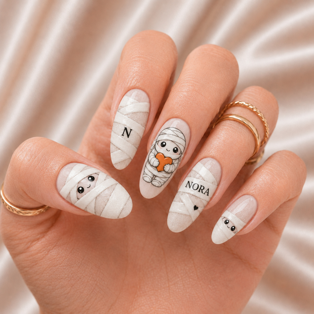 Mummy Love - Personalized Press-On Nails