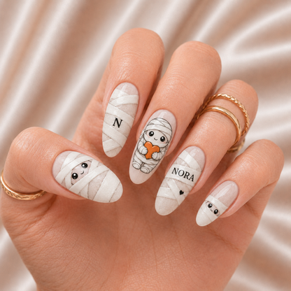 Mummy Love - Personalized Press-On Nails
