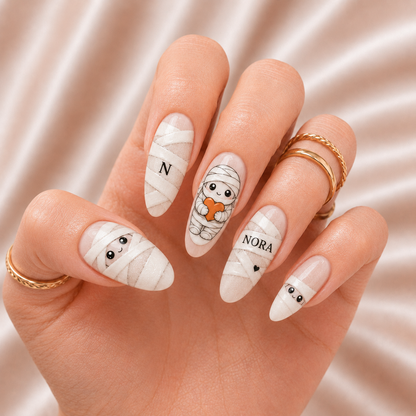 Mummy Love - Personalized Press-On Nails