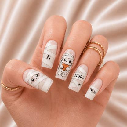 Mummy Love - Personalized Press-On Nails