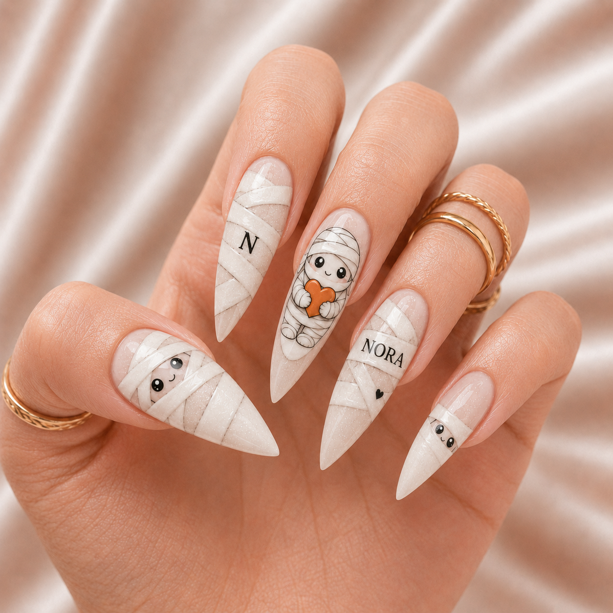 Mummy Love - Personalized Press-On Nails