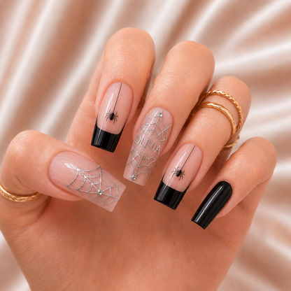 Black Widow - Personalized Press-On Nails