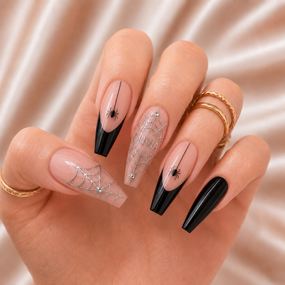 Black Widow - Personalized Press-On Nails