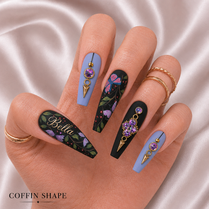 Gothic Garden - Personalized Press-On Nails