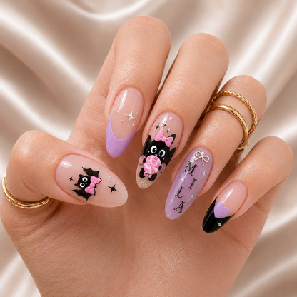 Bat Candy - Personalized Press-On Nails