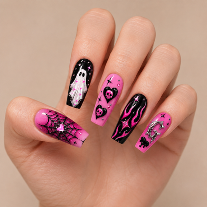 Spooky Y2K - Personalized Press-On Nails