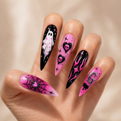 Spooky Y2K - Personalized Press-On Nails