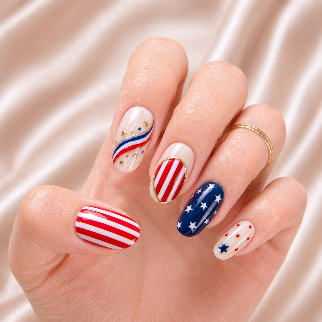 Bestie Stars Forever – Personalized Press-On Nails
