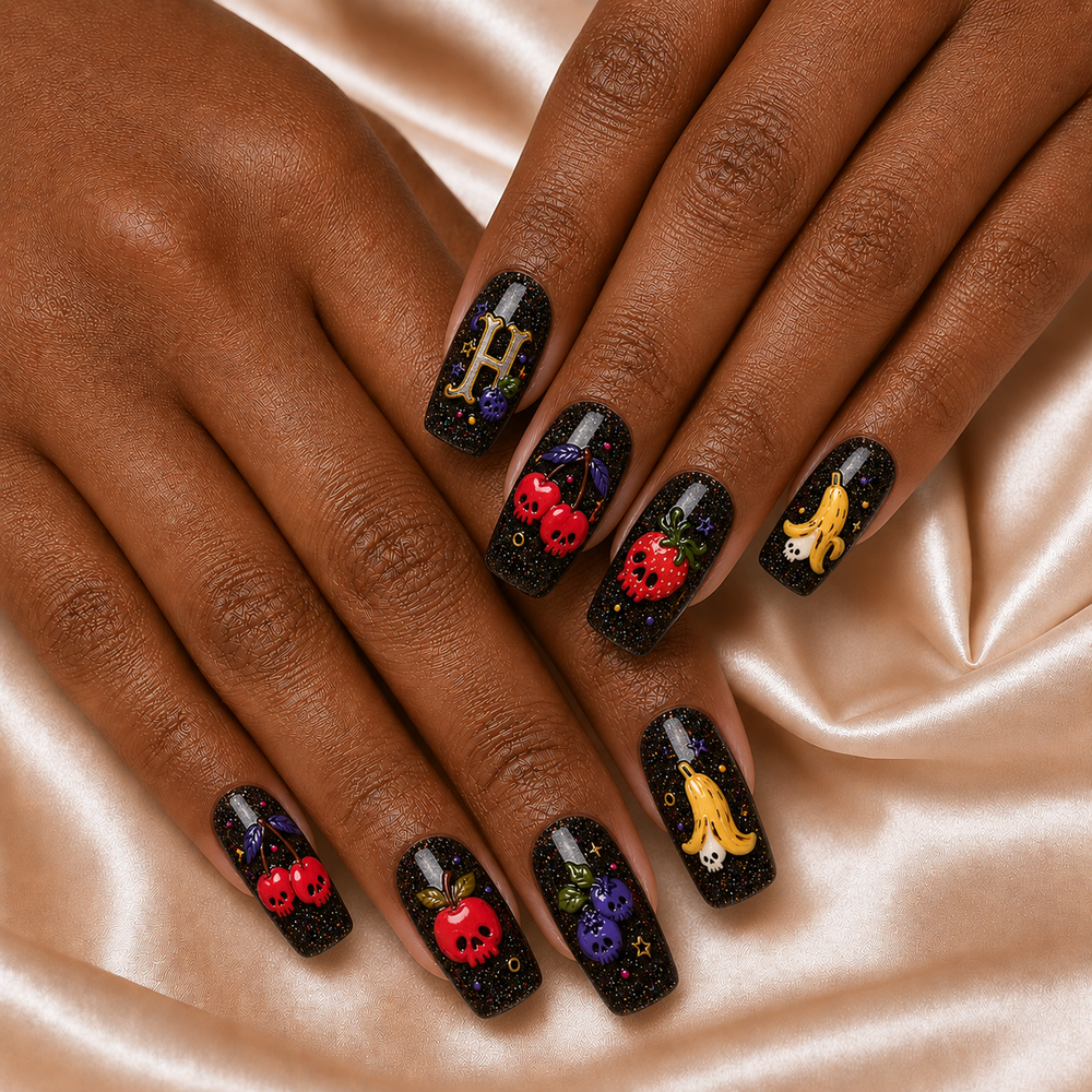Creepy Fruits - Personalized Press-On Nails
