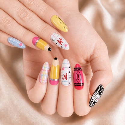 Teacher - Personalized Press-On Nails