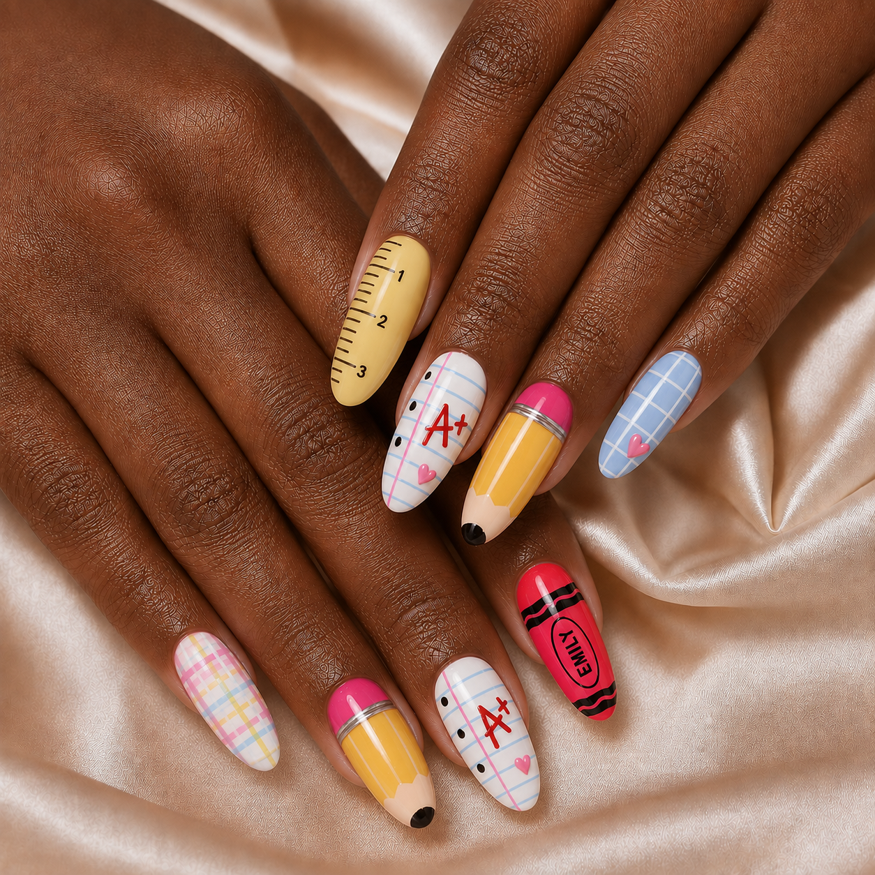 Teacher - Personalized Press-On Nails