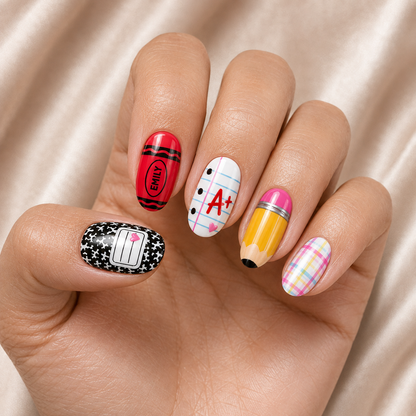 Teacher - Personalized Press-On Nails