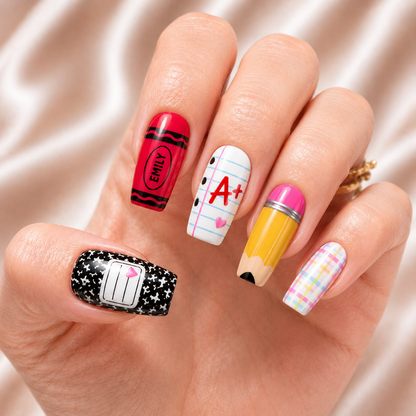 Teacher - Personalized Press-On Nails