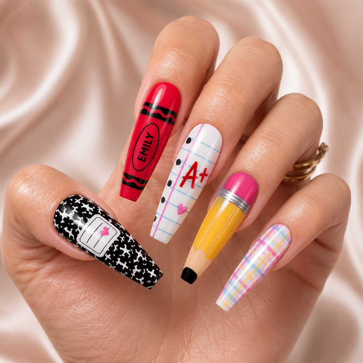 Teacher - Personalized Press-On Nails