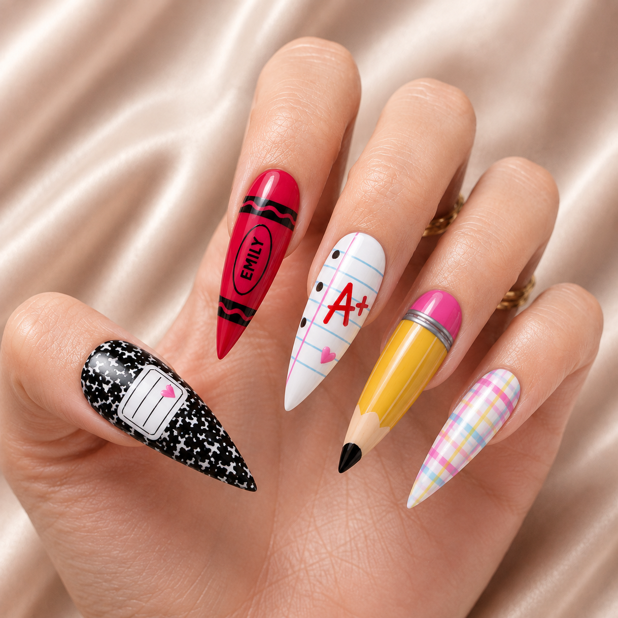 Teacher - Personalized Press-On Nails
