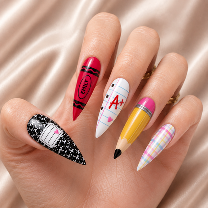 Teacher - Personalized Press-On Nails