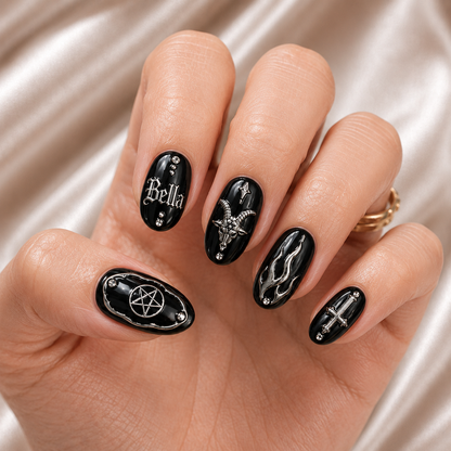 Pentagram - Personalized Press-On Nails