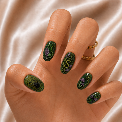 Haunted Forest - Personalized Press-On Nails