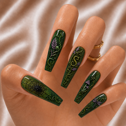 Haunted Forest - Personalized Press-On Nails