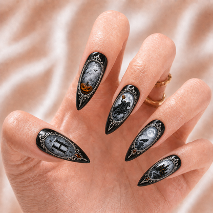 Headless Horseman - Personalized Press-On Nails
