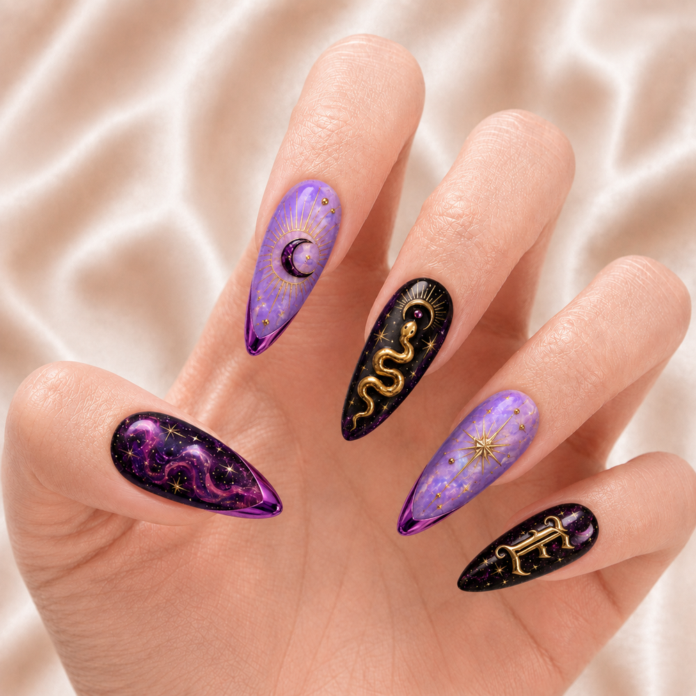Celestial - Personalized Press-On Nails