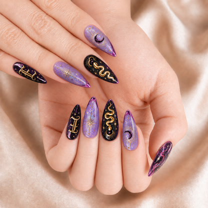 Celestial - Personalized Press-On Nails