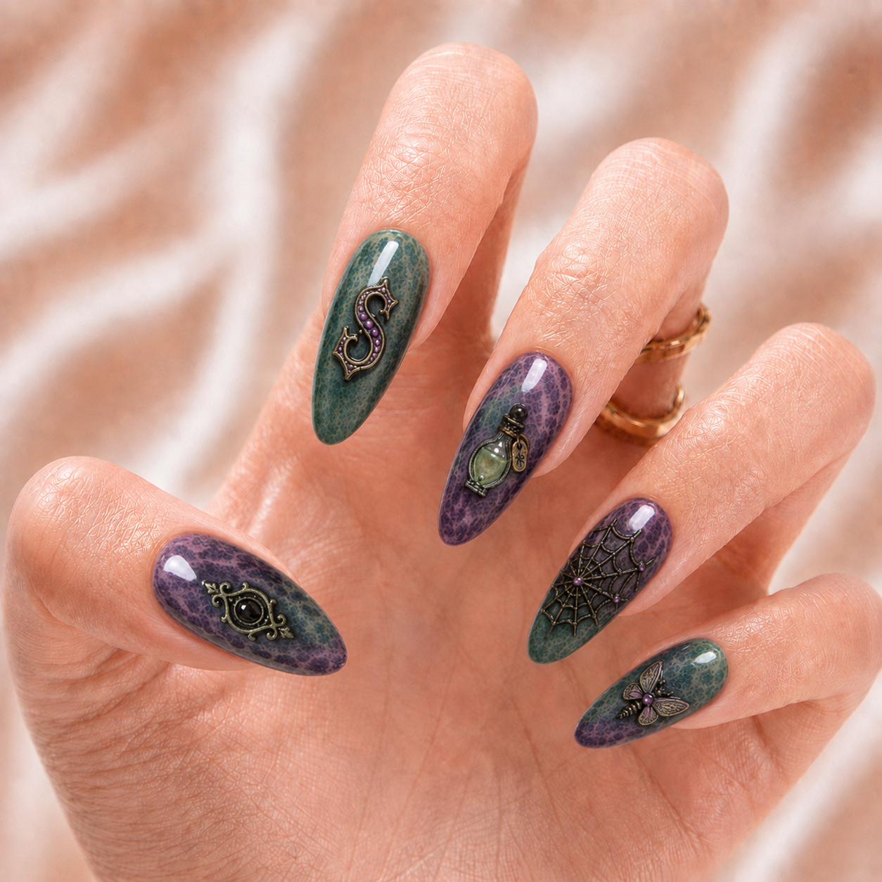Scary Halloween - Personalized Press-On Nails