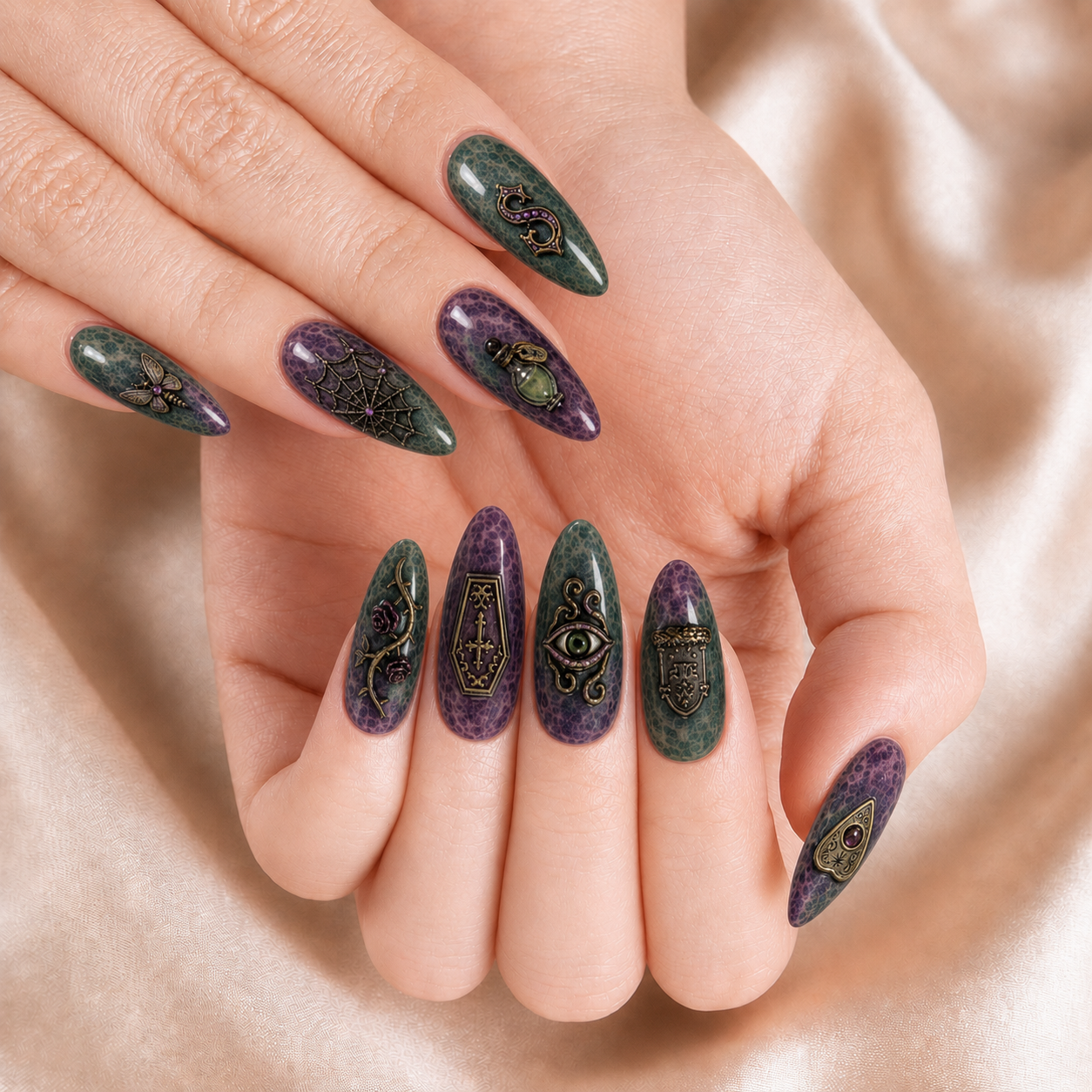 Scary Halloween - Personalized Press-On Nails