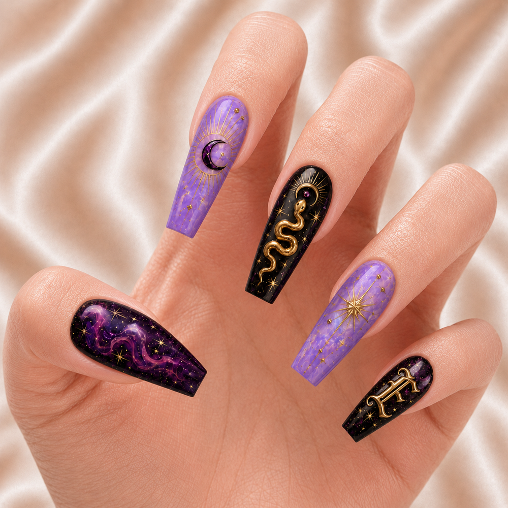 Celestial - Personalized Press-On Nails