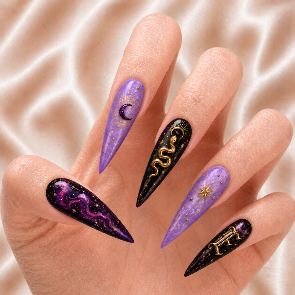 Celestial - Personalized Press-On Nails