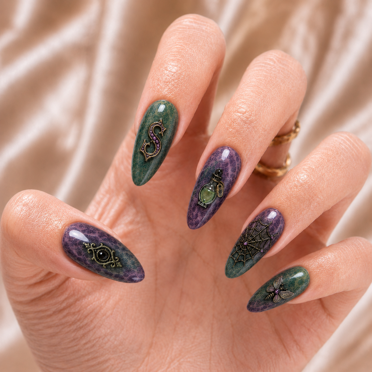 Scary Halloween - Personalized Press-On Nails
