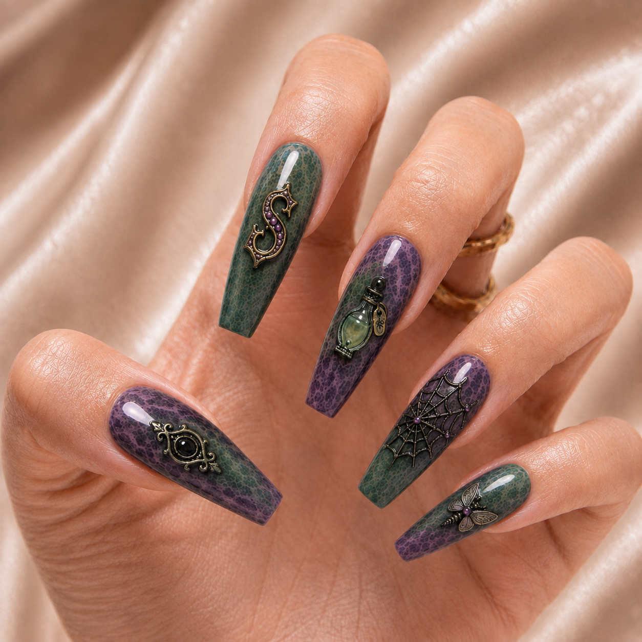 Scary Halloween - Personalized Press-On Nails