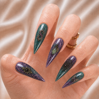 Scary Halloween - Personalized Press-On Nails